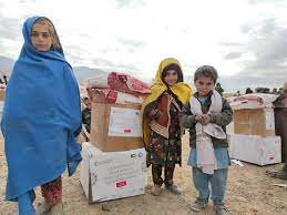 QRCS, KRCS provide emergency aid for Afghan people